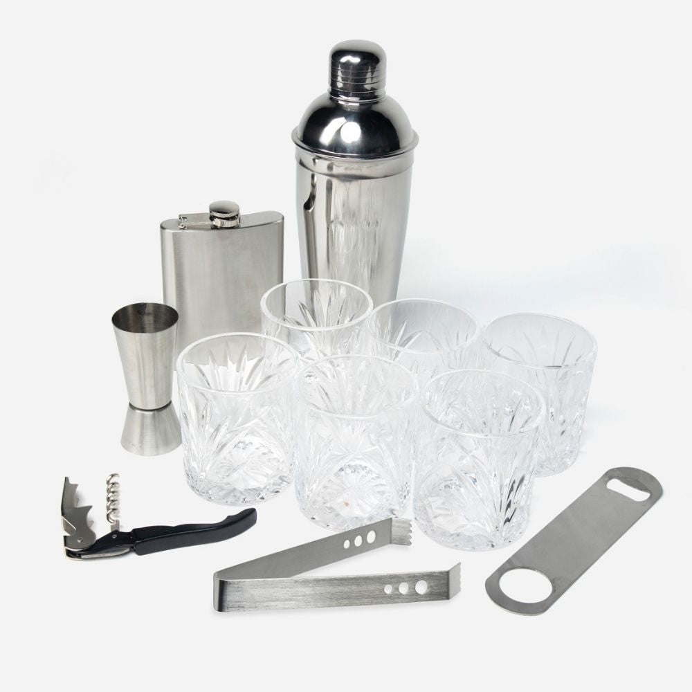 Its Not Easy Being Drunk - Classic Portable Bar Tools Set - 12 Piece Set - Abrazo