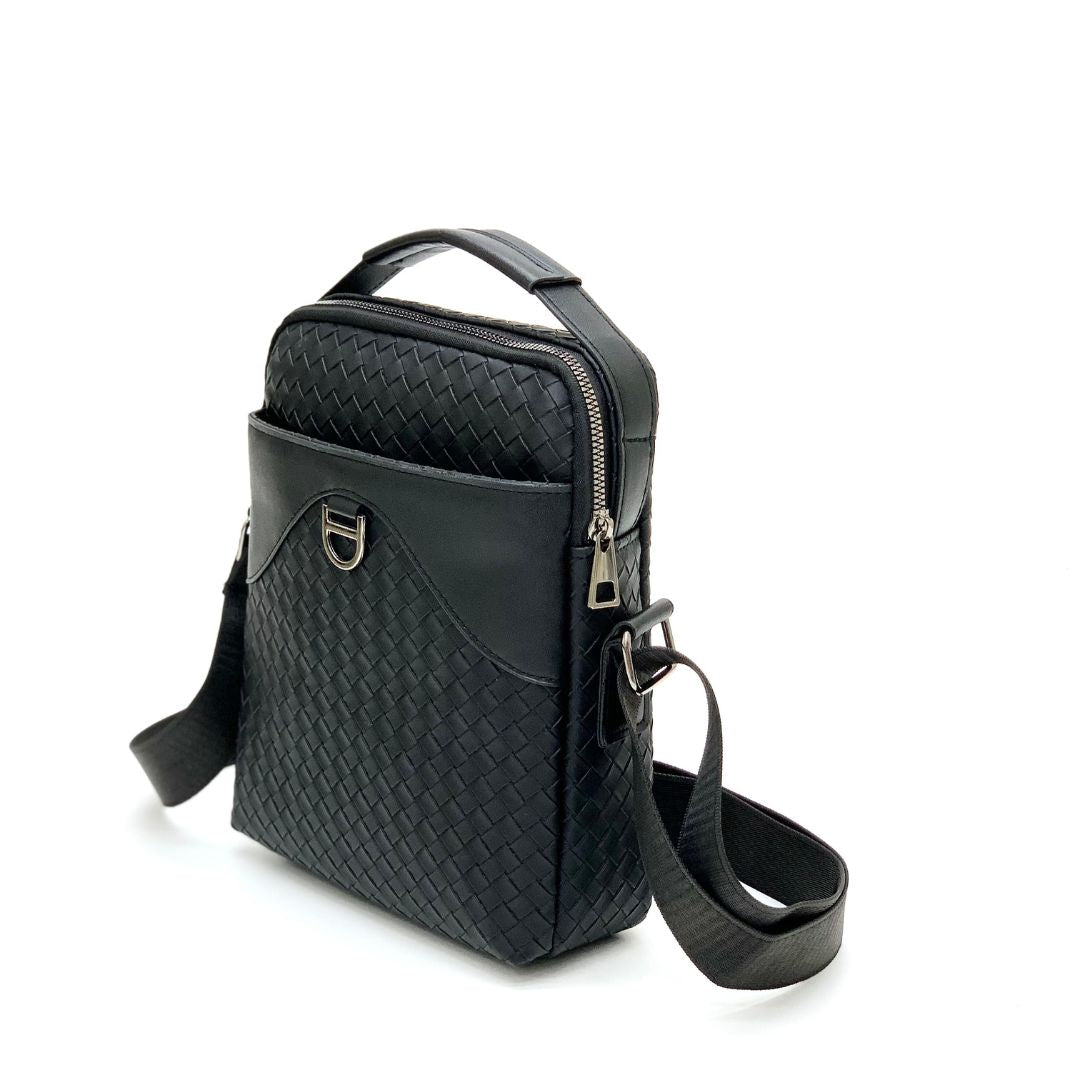 abrazo Unisex Side Sling Messanger Bag, Multi Pocket size 25 * 21 * 5 cm - Abrazo