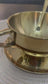 Premium Gold PVD Double Wall Mug Set | Coffee & Soup Use | Stainless Steel with Spoon & Saucer | Customise your Gift | Cup &saucer with spoon