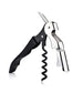 Abrazo Wine Corkscrew Sommelier Knife Bottle Opener with Foil Cutter (Set of 2 Pieces) - Abrazo